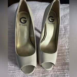 Y2K Essential Guess Peep Toe Platform